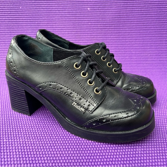 Vintage Mudd Rossim Platform Chunky Shoes Women's